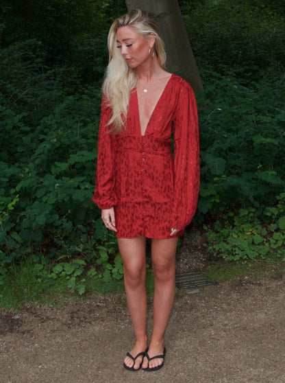 Mary dress - Red