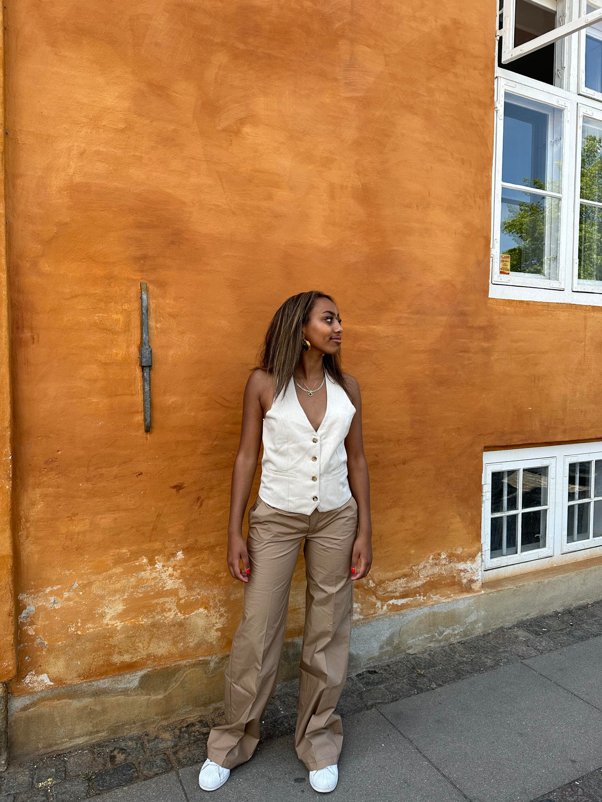 Sisatta pants - Camel beige