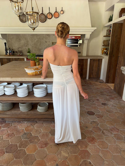 Daliana dress - White