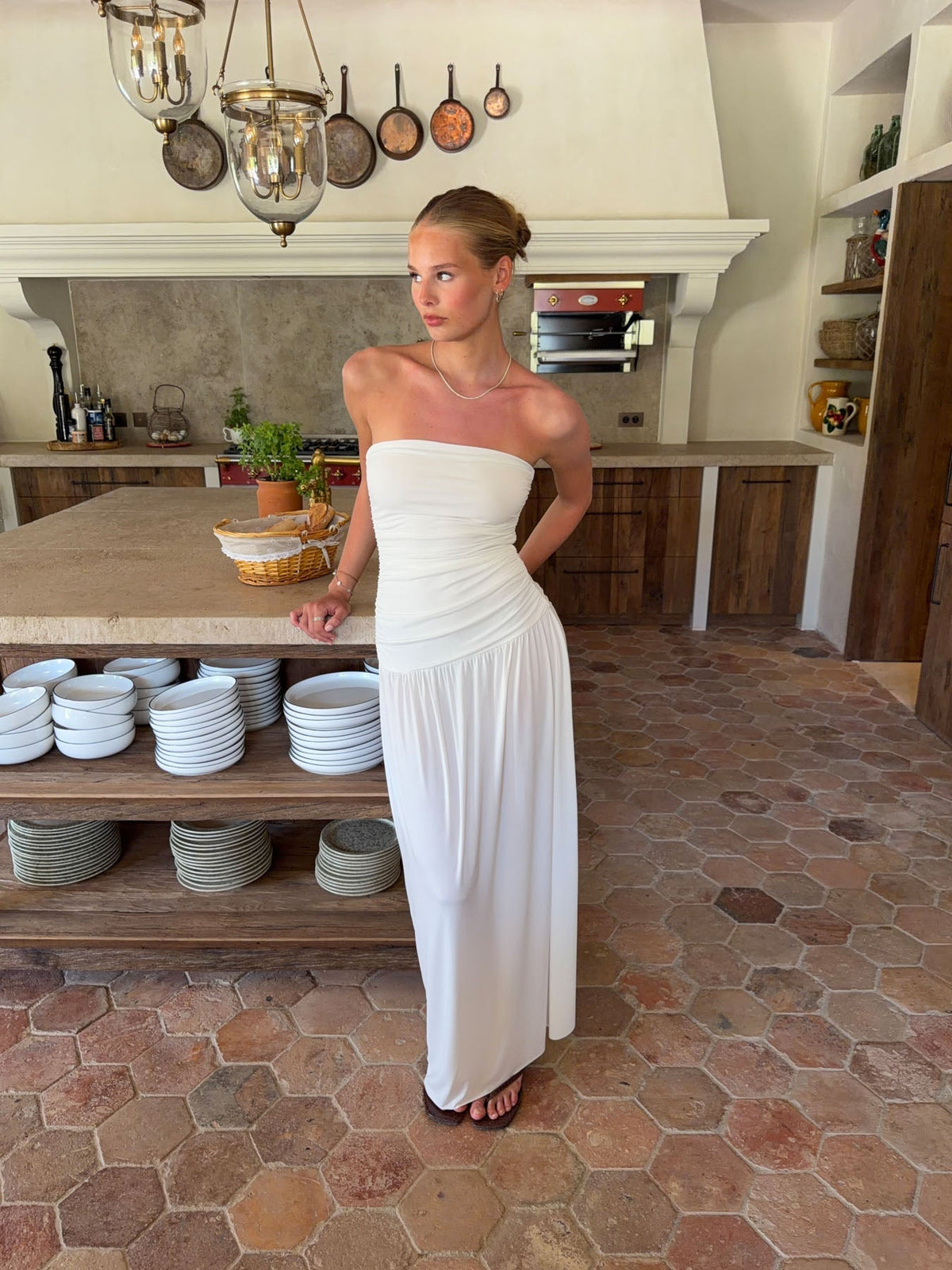 Daliana dress - White