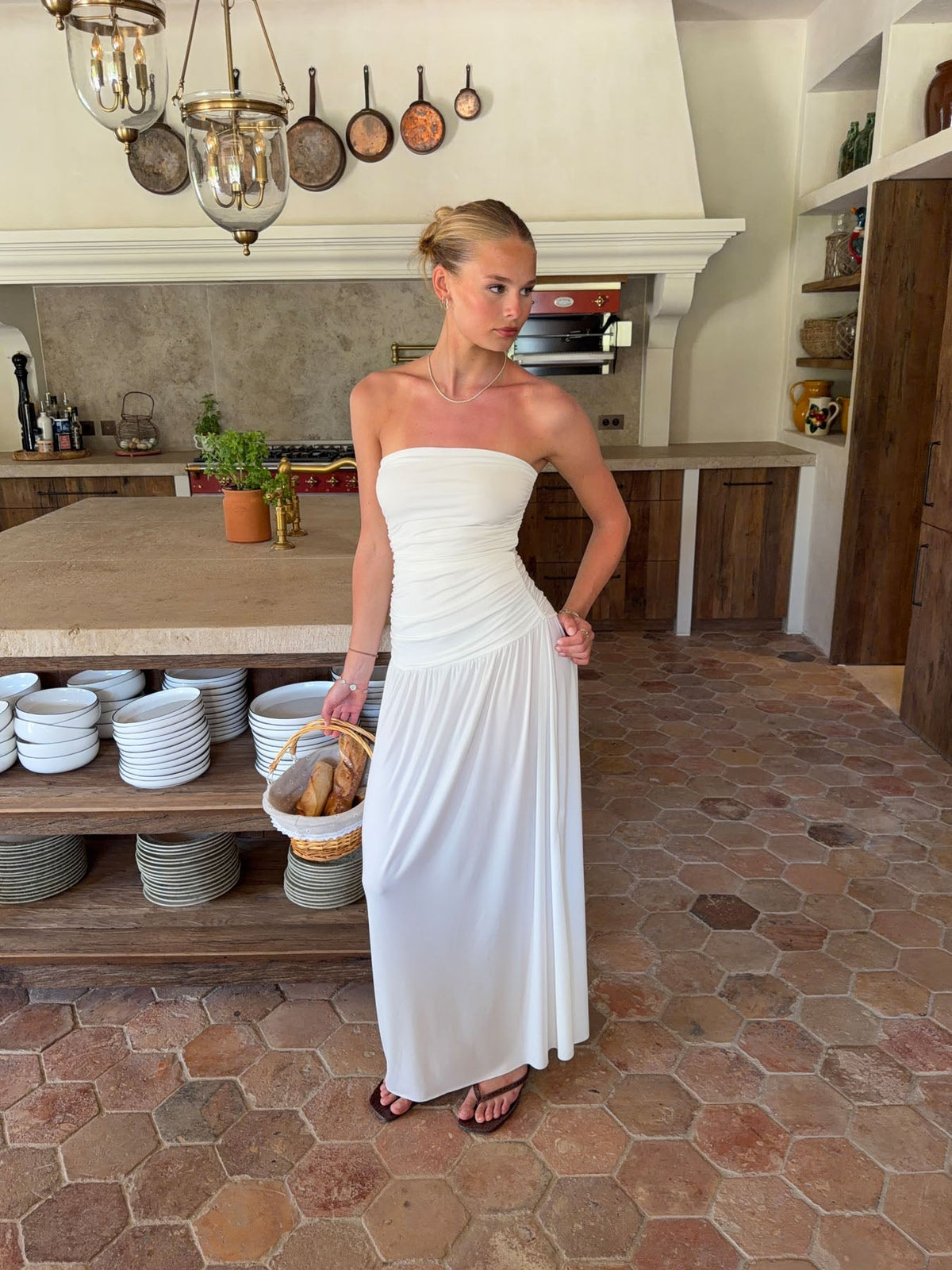 Daliana dress - White