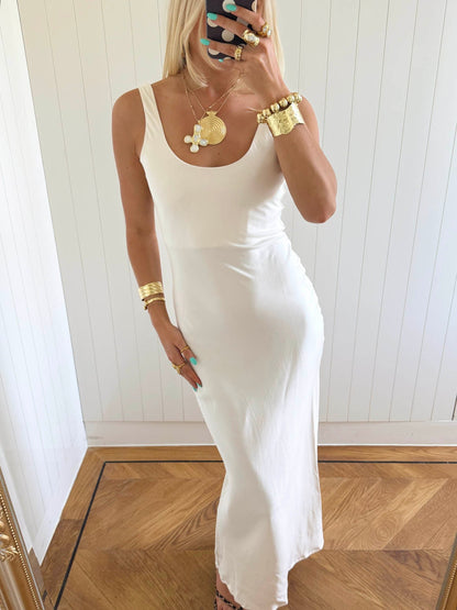 Scandivv maxi dress - White